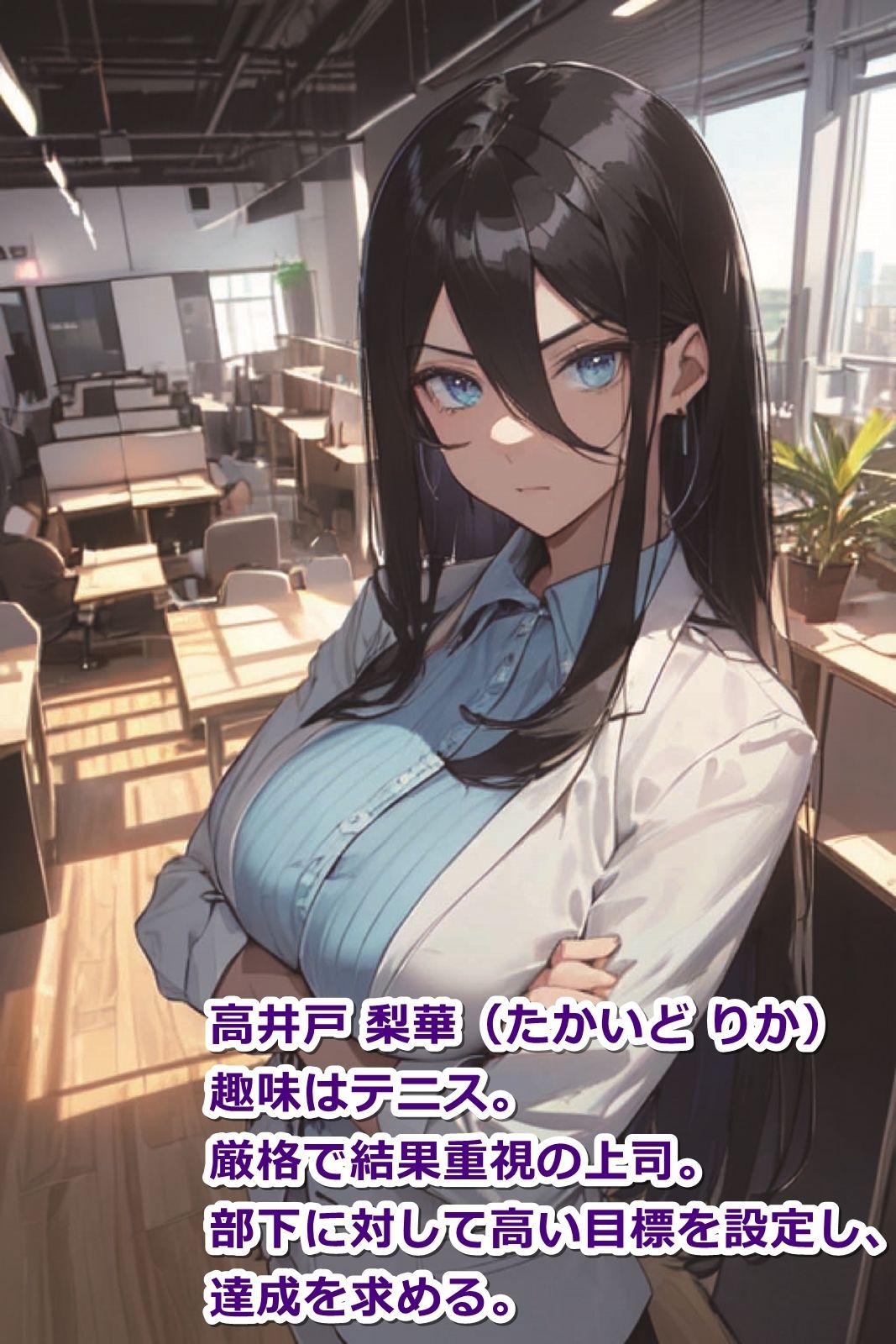 ≪セリフ付き≫俺に厳しい会社の上司（♀）が、とっくに【即オチ2コマ】済みだということは誰も知らない… サンプル3ページ目
