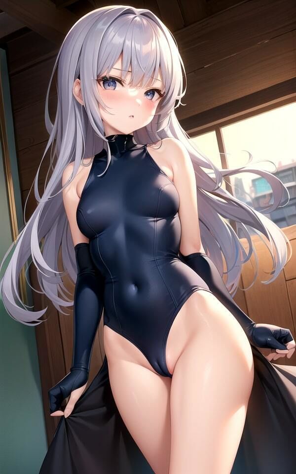 スク水女子 AI美女写真集 サンプル1ページ目