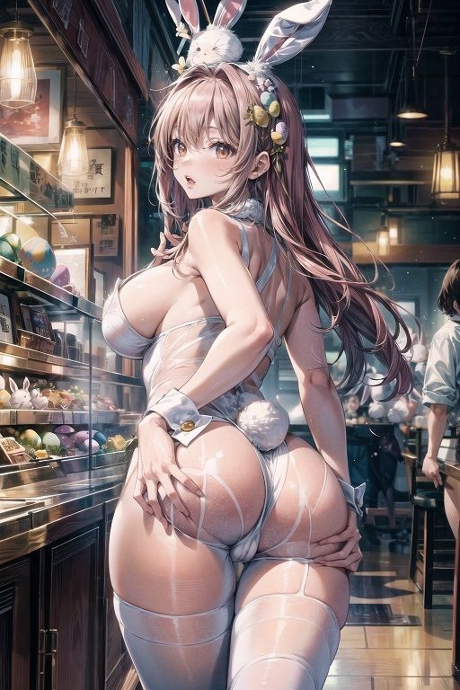 イースターバニーガールはぴょんぴょんしたい サンプル7ページ目