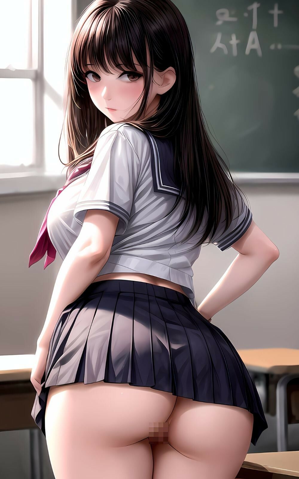 女子校生のアナル達【セミリアルイラスト集】 サンプル1ページ目