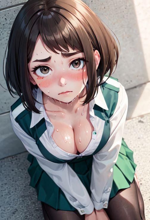 僕のヒーローアカデミ◯ 麗日◯茶子みたいな女の子 サンプル1ページ目