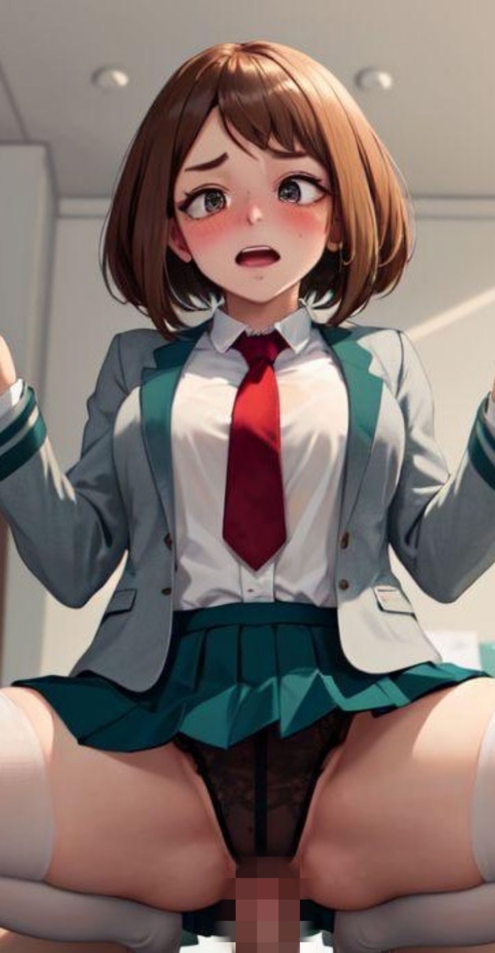 僕のヒーローアカデミ◯ 麗日◯茶子みたいな女の子 サンプル6ページ目