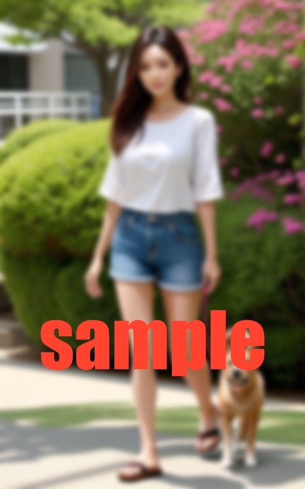 こんにちワン！良い天気ですね！毎日の散歩が楽しくなる サンプル2ページ目