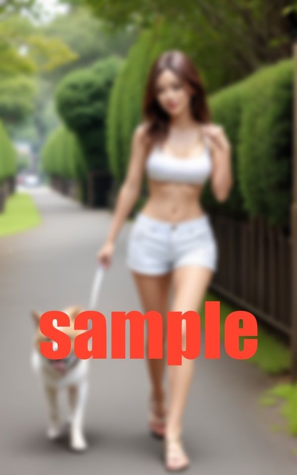こんにちワン！良い天気ですね！毎日の散歩が楽しくなる サンプル6ページ目