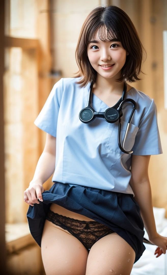 病院でナースがパンツ見せてくれた！【303名】 サンプル7ページ目