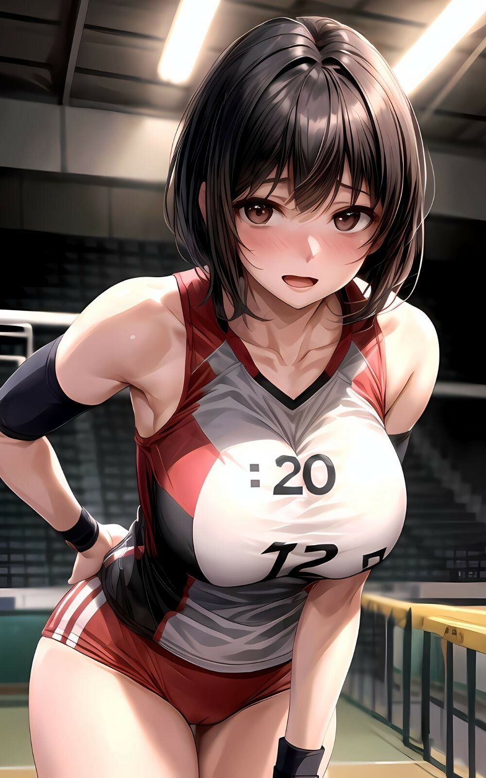 バレーボール部の女子校生たちとやりまくり サンプル1ページ目