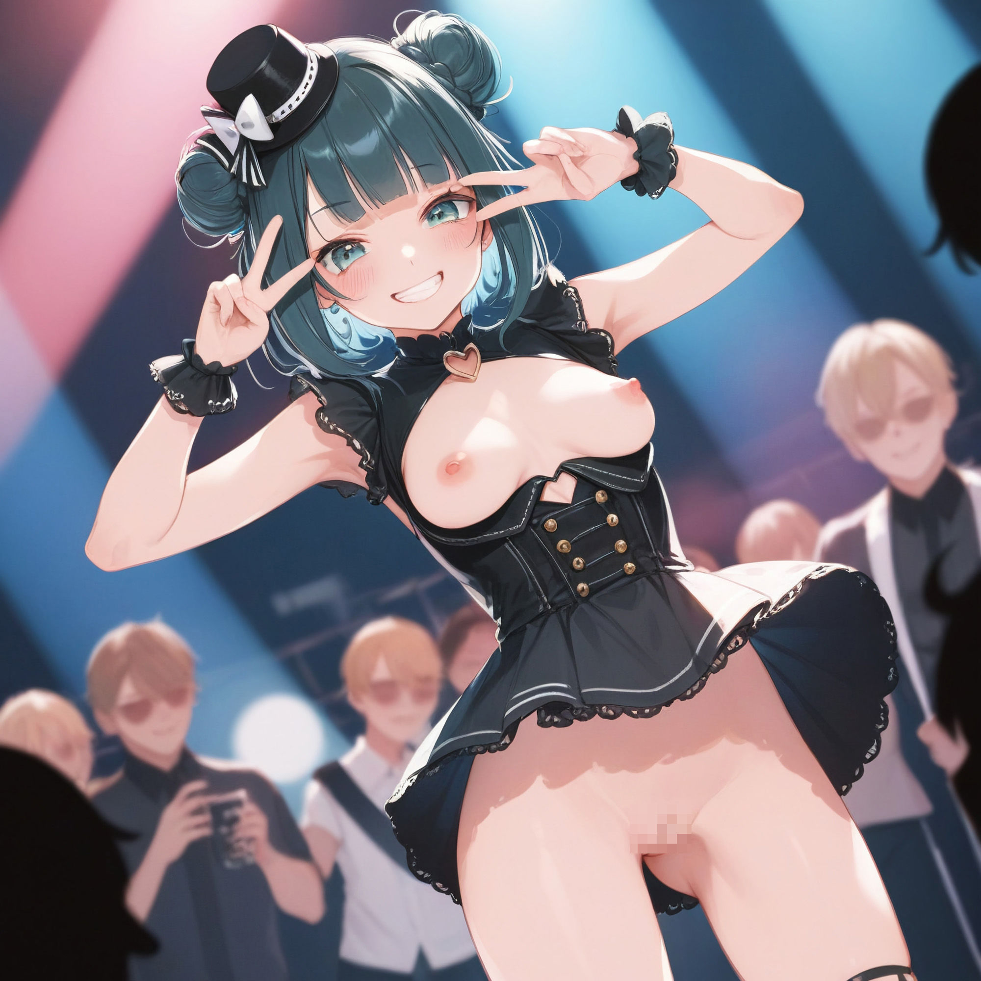 えちえちアイドルグループおっぱいライブ！ サンプル3ページ目