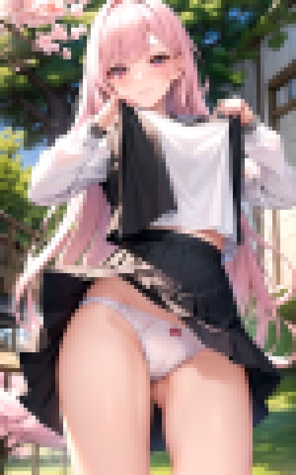 下から見る幼馴染みの性春パンツ サンプル7ページ目