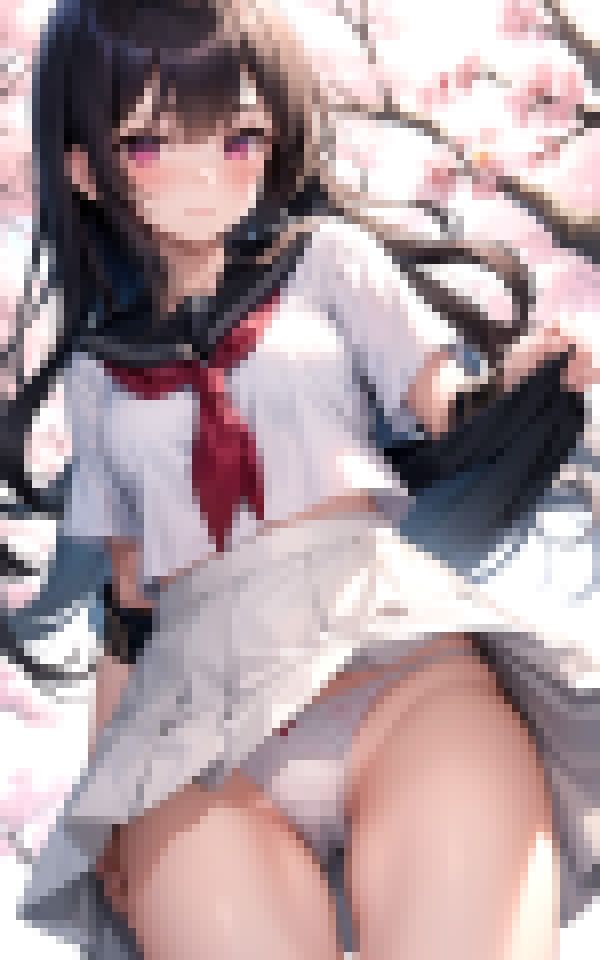 下から見る幼馴染みの性春パンツ サンプル10ページ目