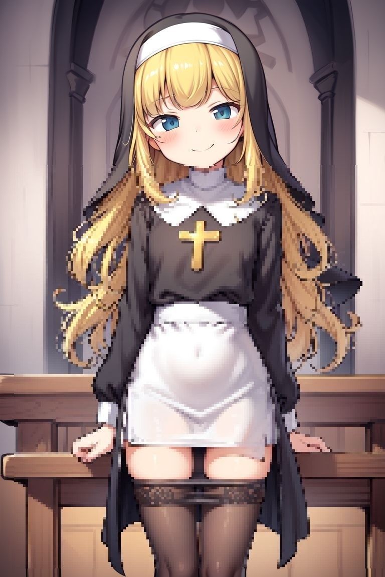 美少女シスターたちの性奉仕 サンプル1ページ目
