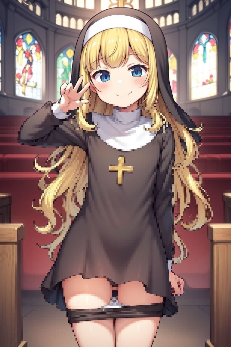 美少女シスターたちの性奉仕 サンプル3ページ目