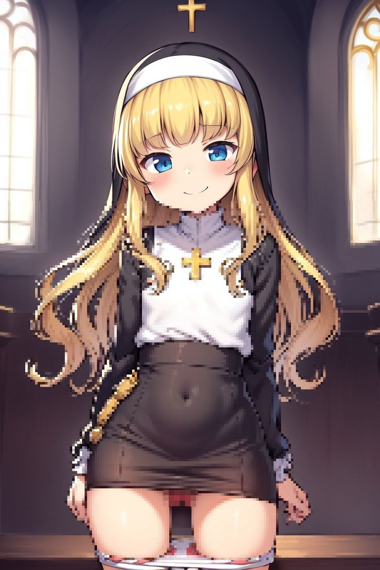 美少女シスターたちの性奉仕 サンプル6ページ目