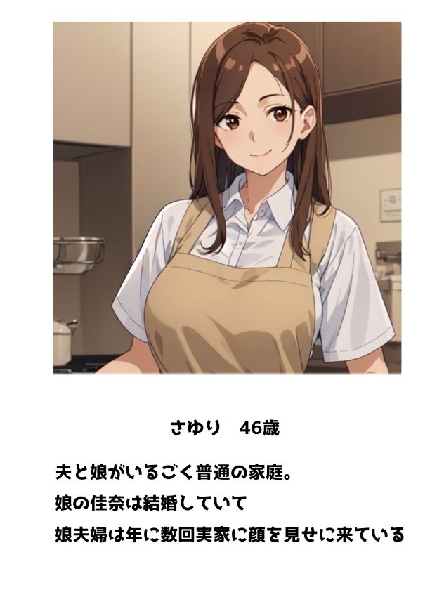 お義母さんと義理の息子 お義母さんだってエッチしたい 義理の息子とイケない関係 サンプル1ページ目