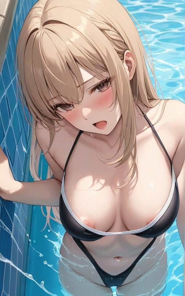 スタイル抜群！！ 水着で開放的になっちゃった！ サンプル7ページ目