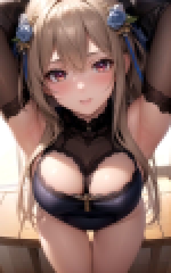 天然爆乳素人ちゃんの水着撮影？？ サンプル1ページ目