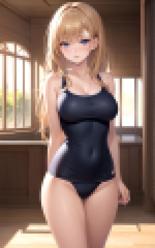 天然爆乳素人ちゃんの水着撮影？？ サンプル2ページ目
