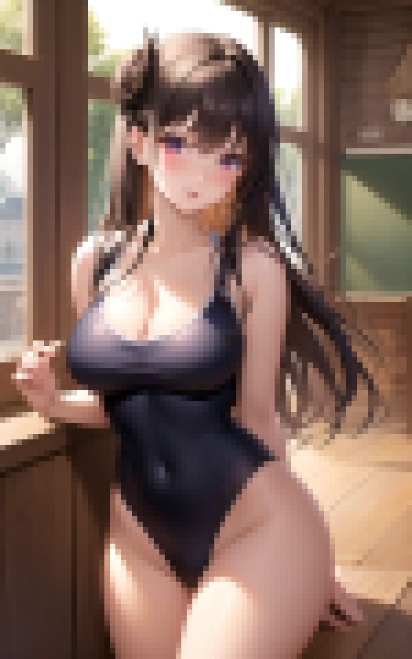 天然爆乳素人ちゃんの水着撮影？？ サンプル3ページ目