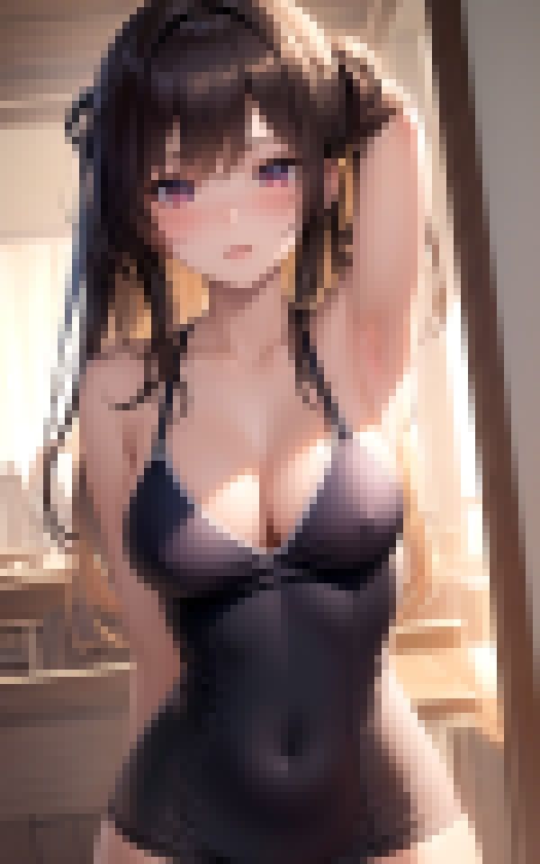 天然爆乳素人ちゃんの水着撮影？？ サンプル8ページ目