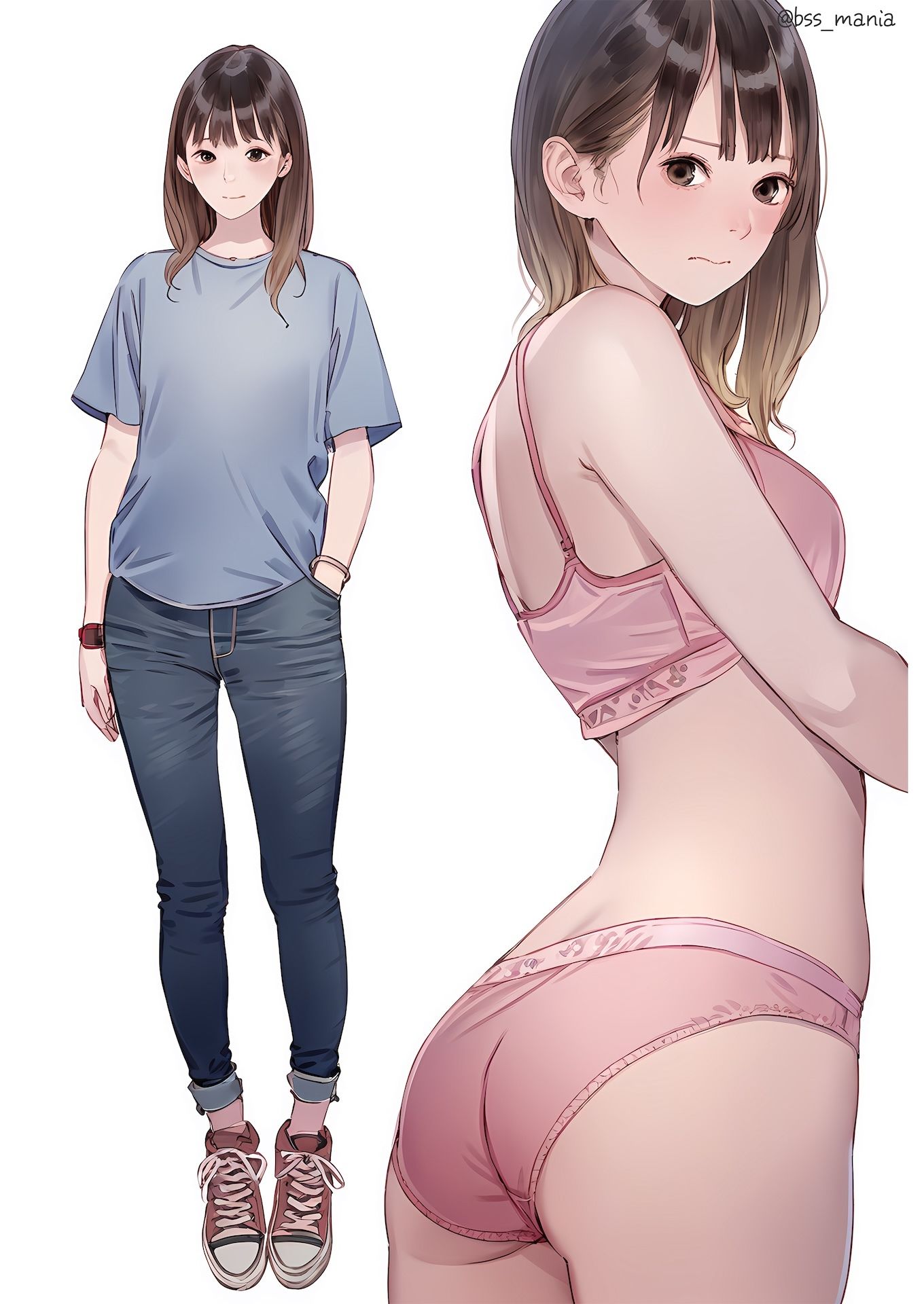 清純派っぽい女子大生の普段の下着 サンプル5ページ目