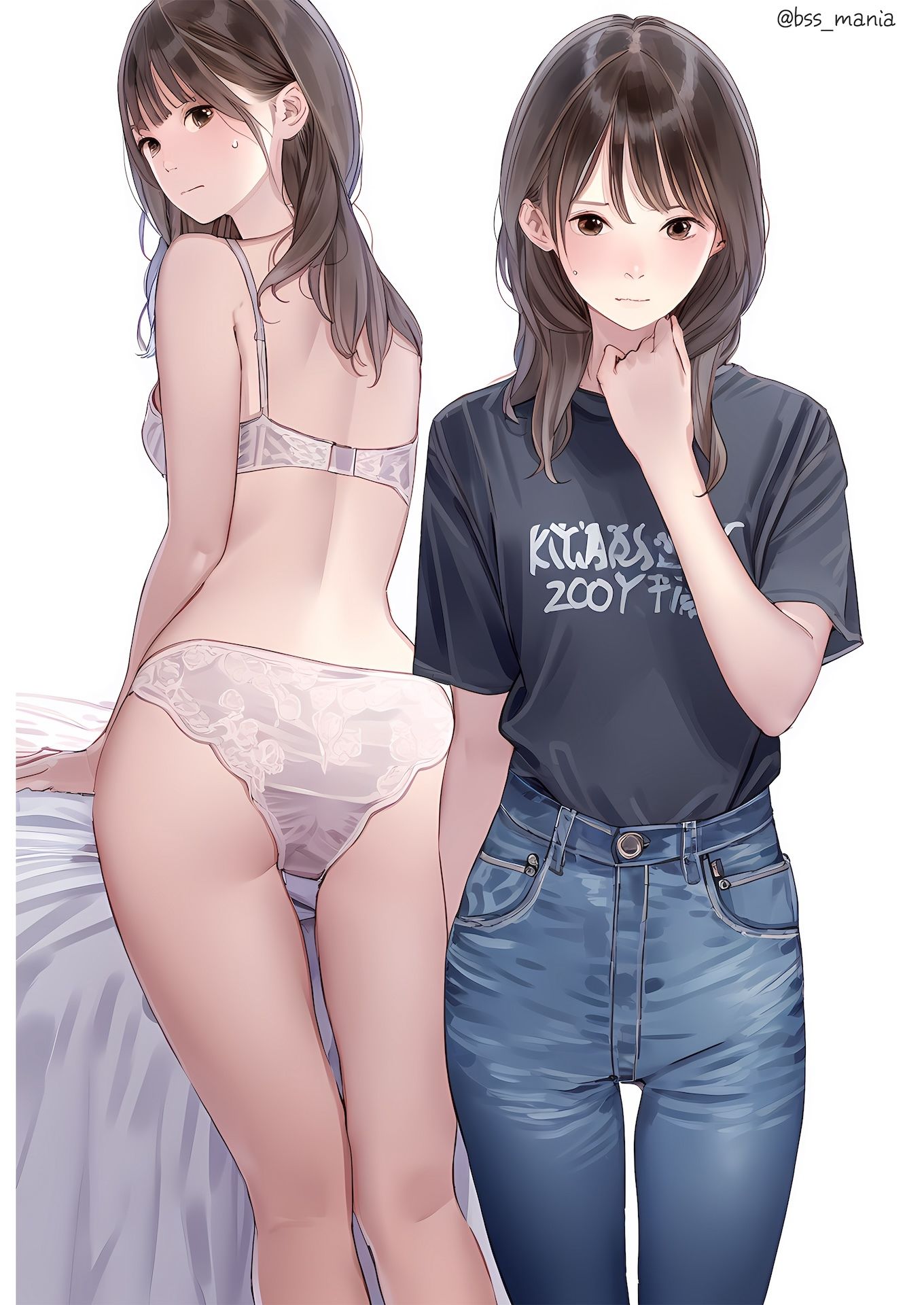 清純派っぽい女子大生の普段の下着 サンプル6ページ目