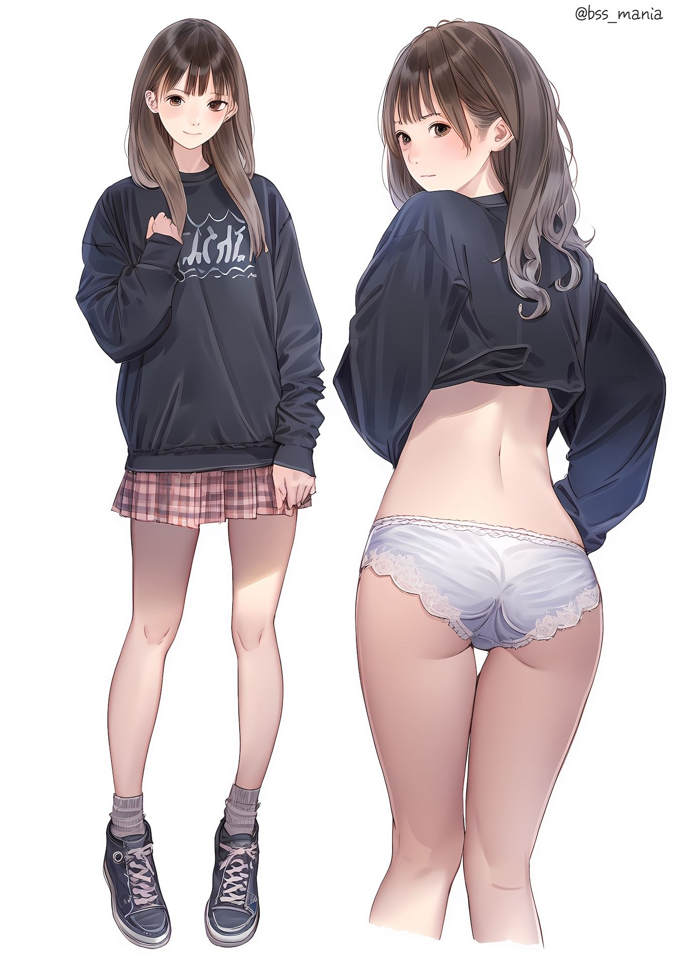 清純派っぽい女子大生の普段の下着 サンプル9ページ目