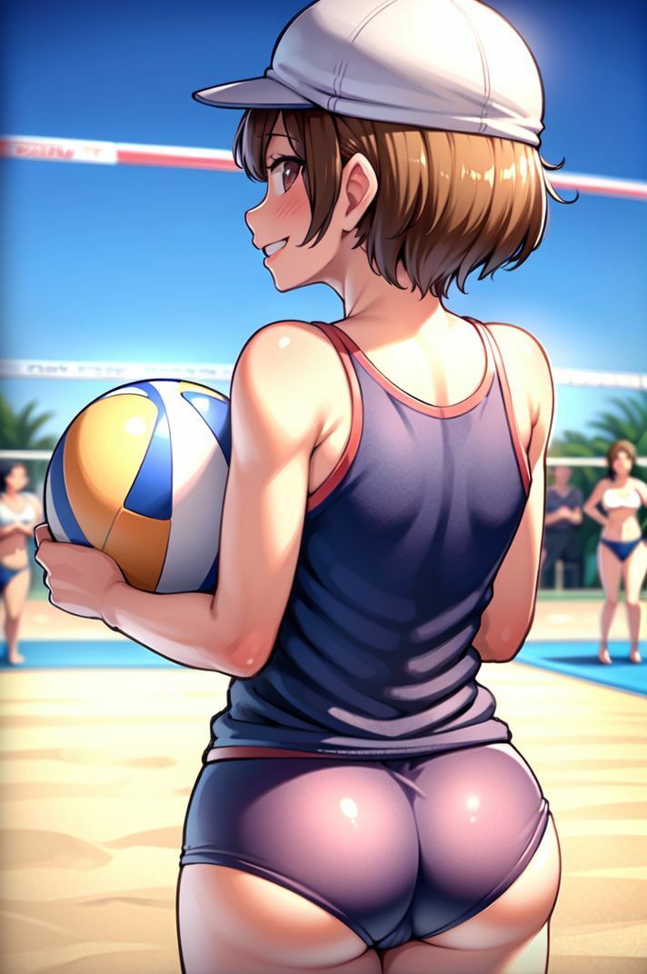真夏のビッチバレー サンプル2ページ目