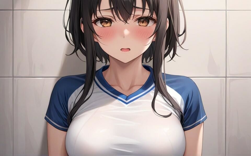 スポーツ女子の汗で濡れたユニフォーム 体中がアツいヨ！ サンプル4ページ目