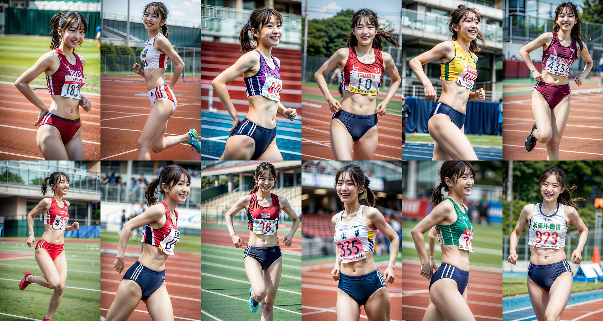 アスリート陸上女子 〜厳選美少女限定〜 114p サンプル2ページ目