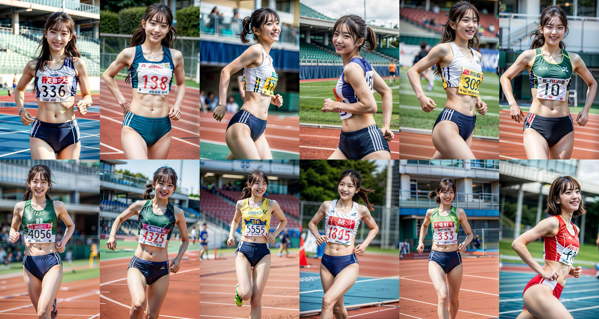 アスリート陸上女子 〜厳選美少女限定〜 114p サンプル3ページ目