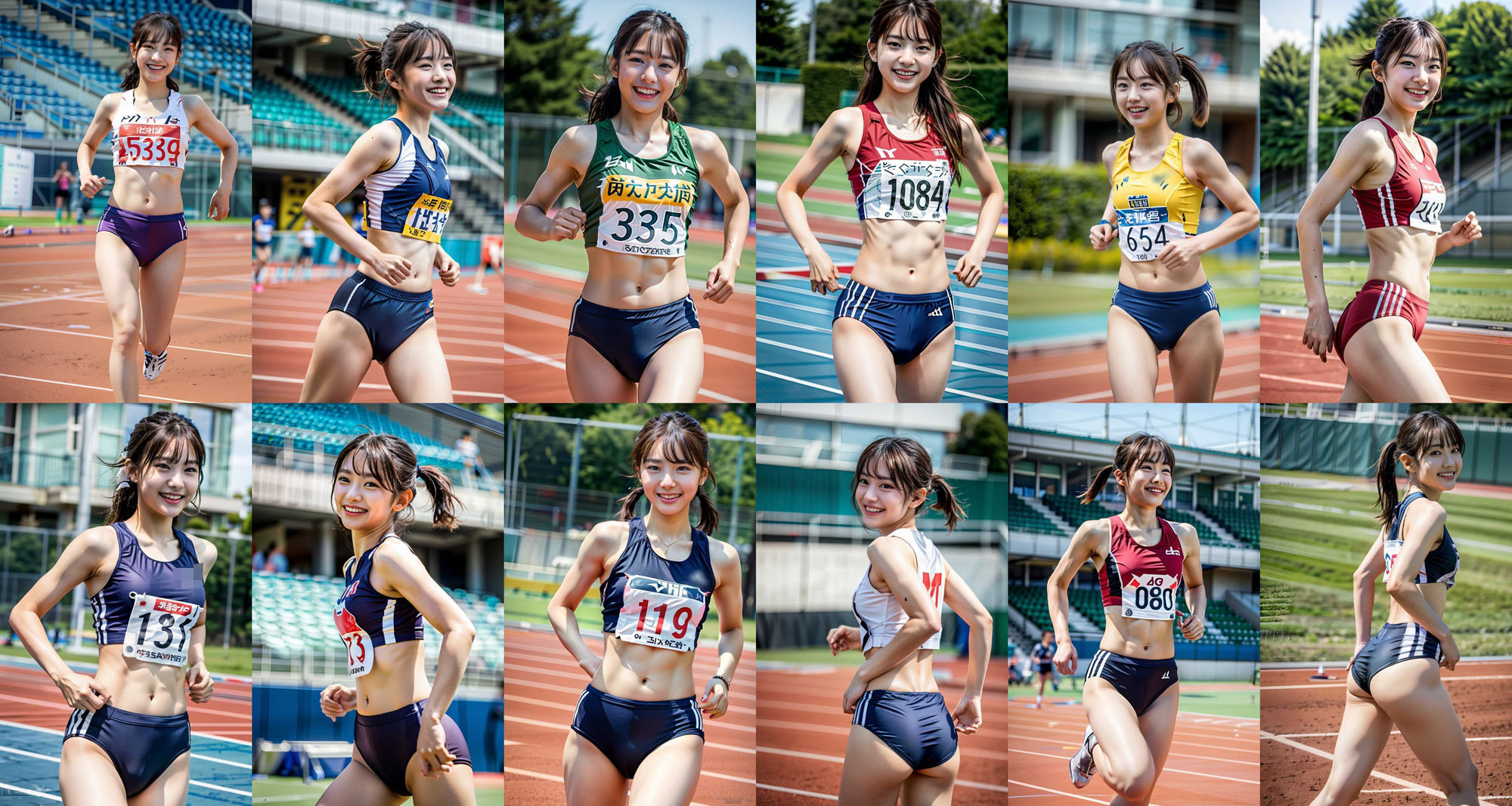 アスリート陸上女子 〜厳選美少女限定〜 114p サンプル4ページ目