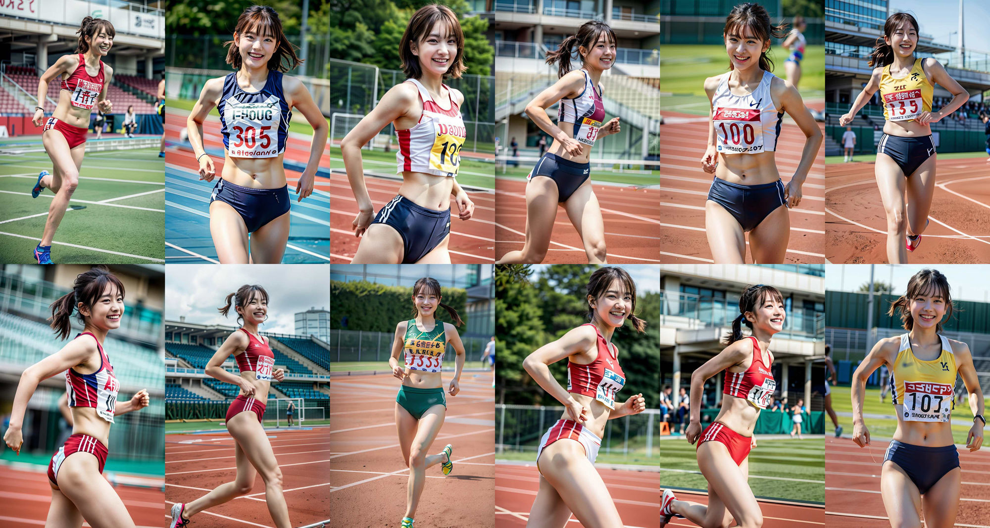 アスリート陸上女子 〜厳選美少女限定〜 114p サンプル6ページ目