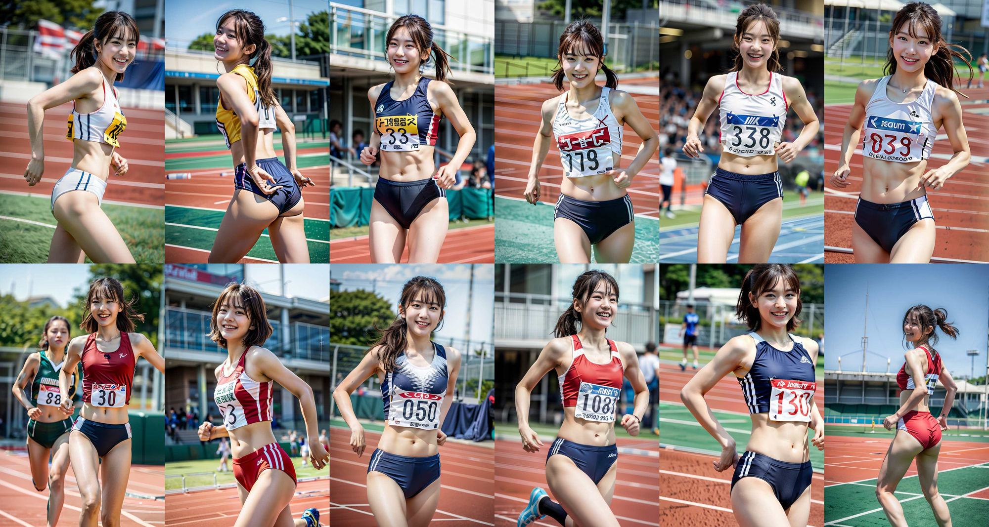 アスリート陸上女子 〜厳選美少女限定〜 114p サンプル7ページ目