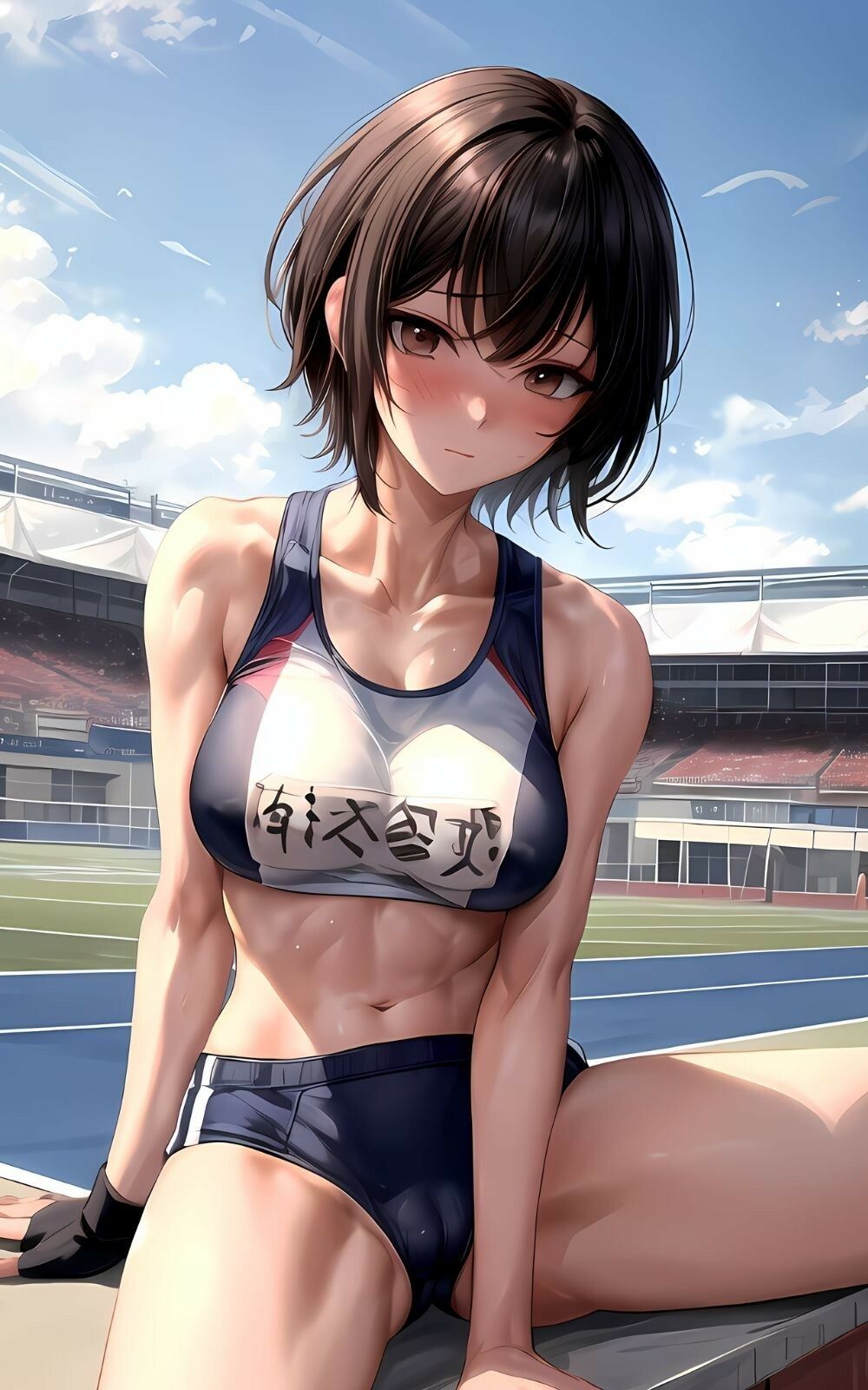 陸上部の鍛えた女子校生たちとやりまくり サンプル6ページ目
