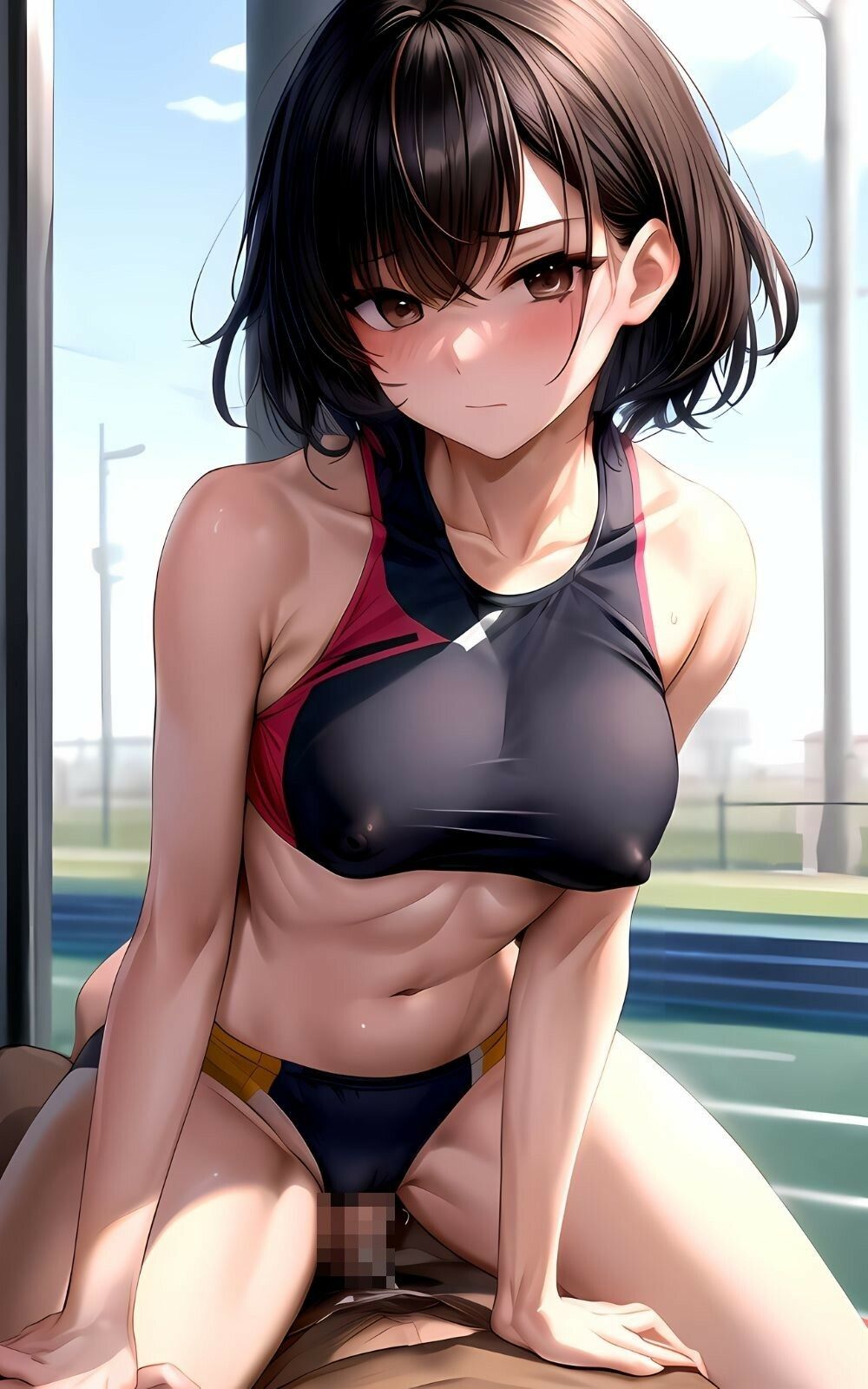 陸上部の鍛えた女子校生たちとやりまくり サンプル7ページ目