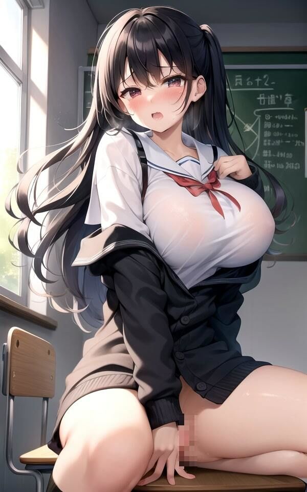 教室でヒミツの遊び サンプル2ページ目