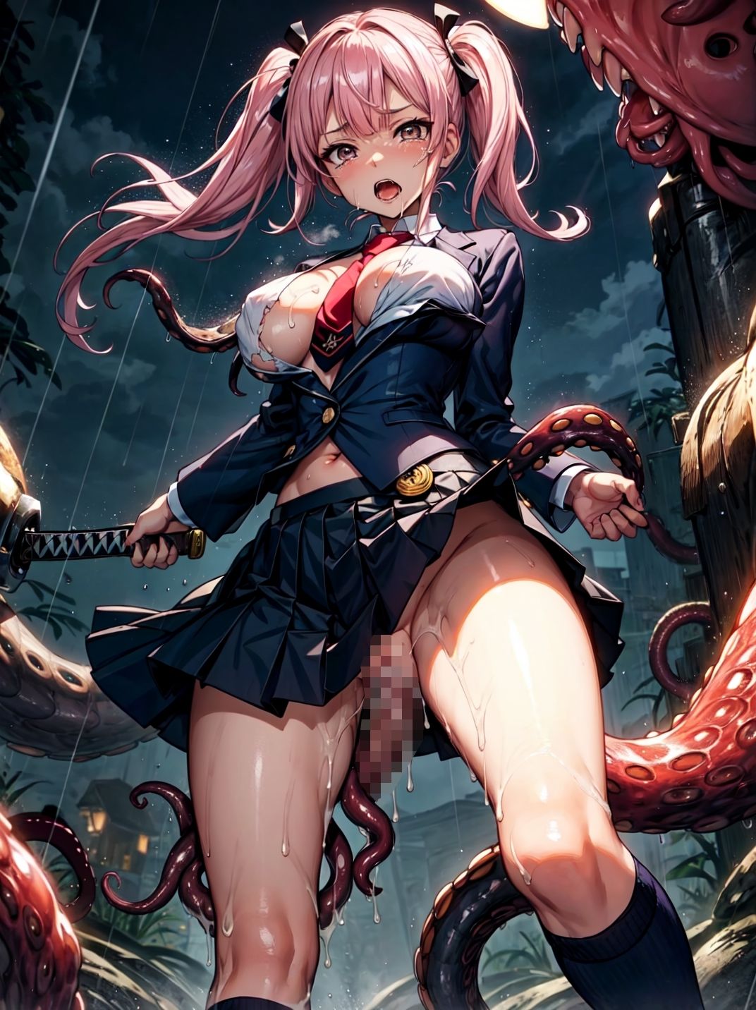 淫魔ハンター霞 サンプル3ページ目