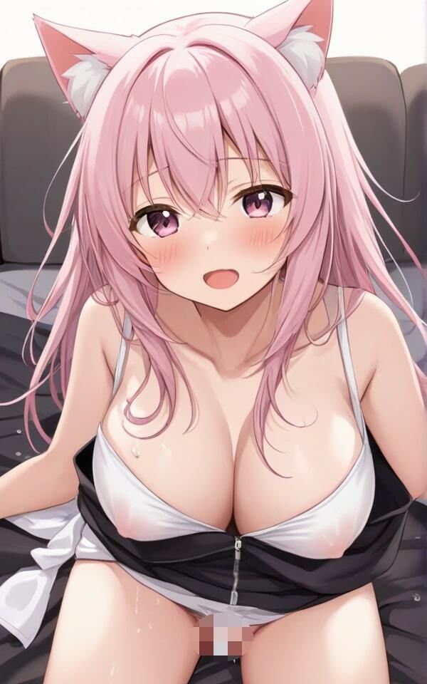 可愛い猫耳娘の性欲が凄かった！ ねぇ、こっちは盛ってるからもっと相手してよね！ サンプル4ページ目