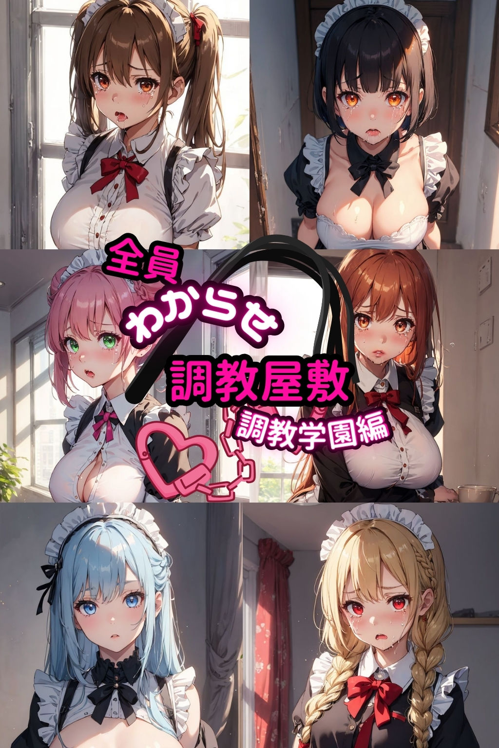 全員わからせ調教屋敷【調教学園編】 サンプル7ページ目