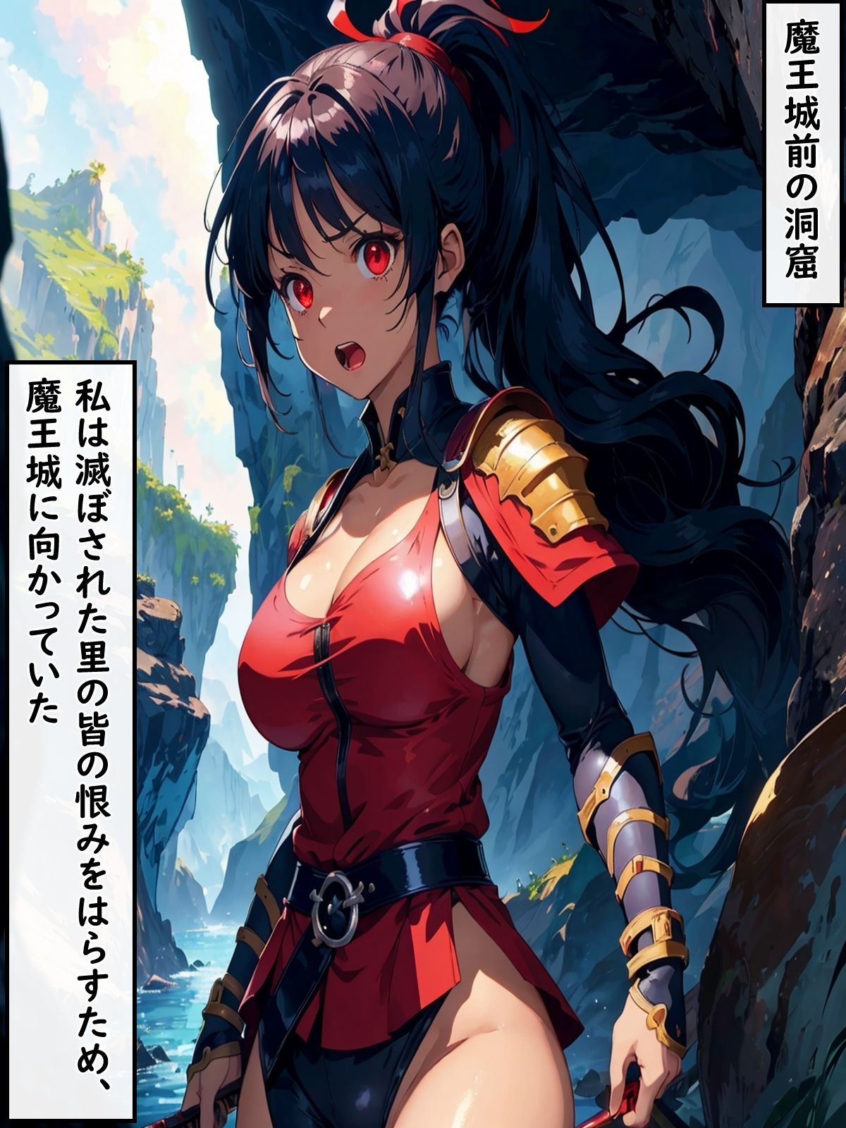 触手洗脳されて女幹部になったオレが快楽堕ちした話 サンプル1ページ目