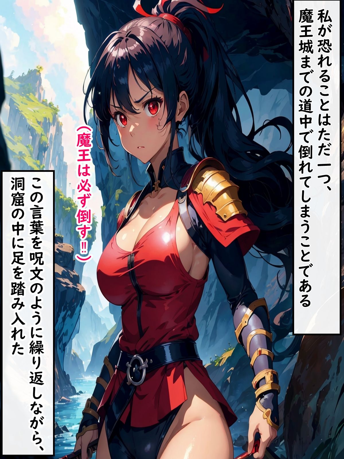 触手洗脳されて女幹部になったオレが快楽堕ちした話 サンプル2ページ目