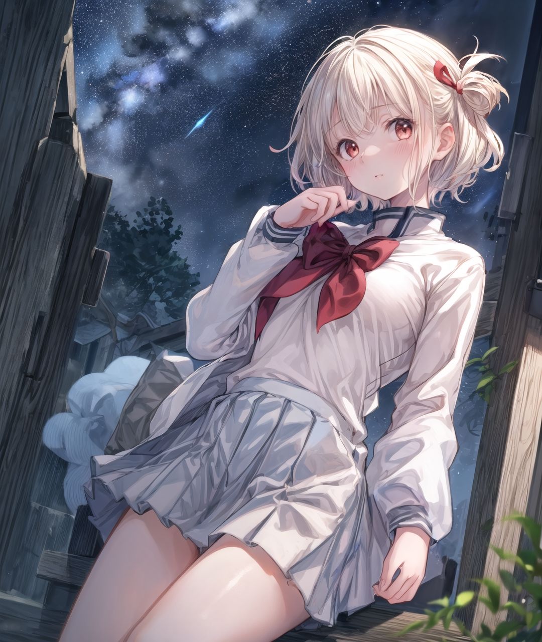 美少女たちのひととき・錦〇千束（リコリコ） サンプル1ページ目