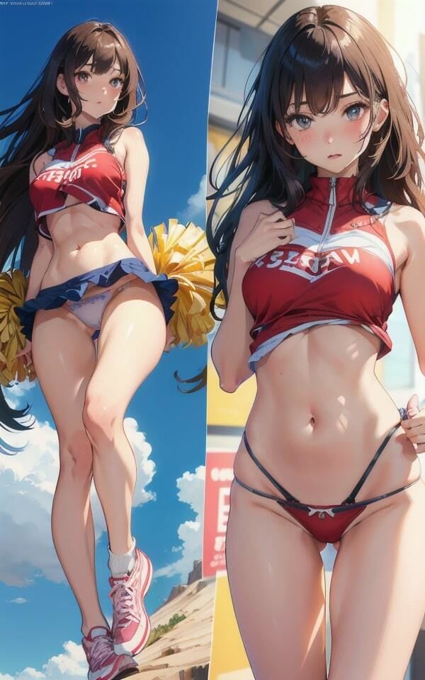 パンチラ応援団 美女特集 フル勃起必須 76P収録 サンプル3ページ目