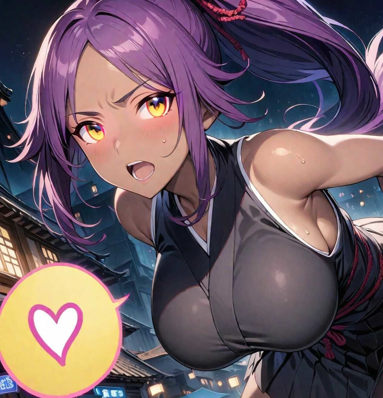 ハゲギ〇ス！！STAGE 3 強くてエロかっこいい褐色お姉さんの夜〇さんを好き勝手ヤリまくり サンプル6ページ目