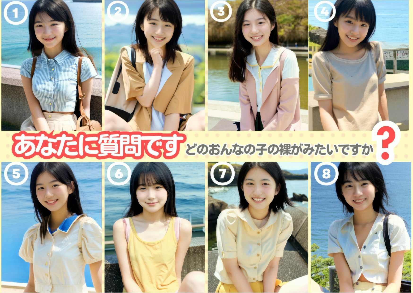 人類史上初！前代未聞の333人！大学1年新入生18歳と19歳！純粋＆黒髪の天使シリーズ 第5.2弾Premium（中編）「クラスで1番の女の子の裸だけが拝める」Xデー到来！！ サンプル3ページ目