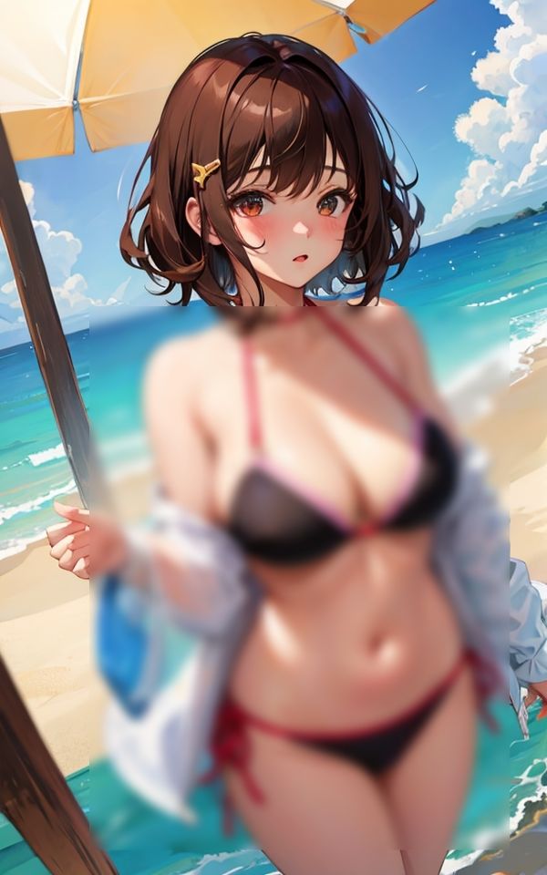 水着で遊ぼ サンプル1ページ目