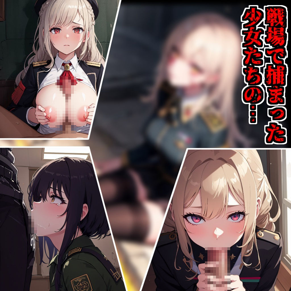 戦場で捕まった少女たち2 サンプル1ページ目
