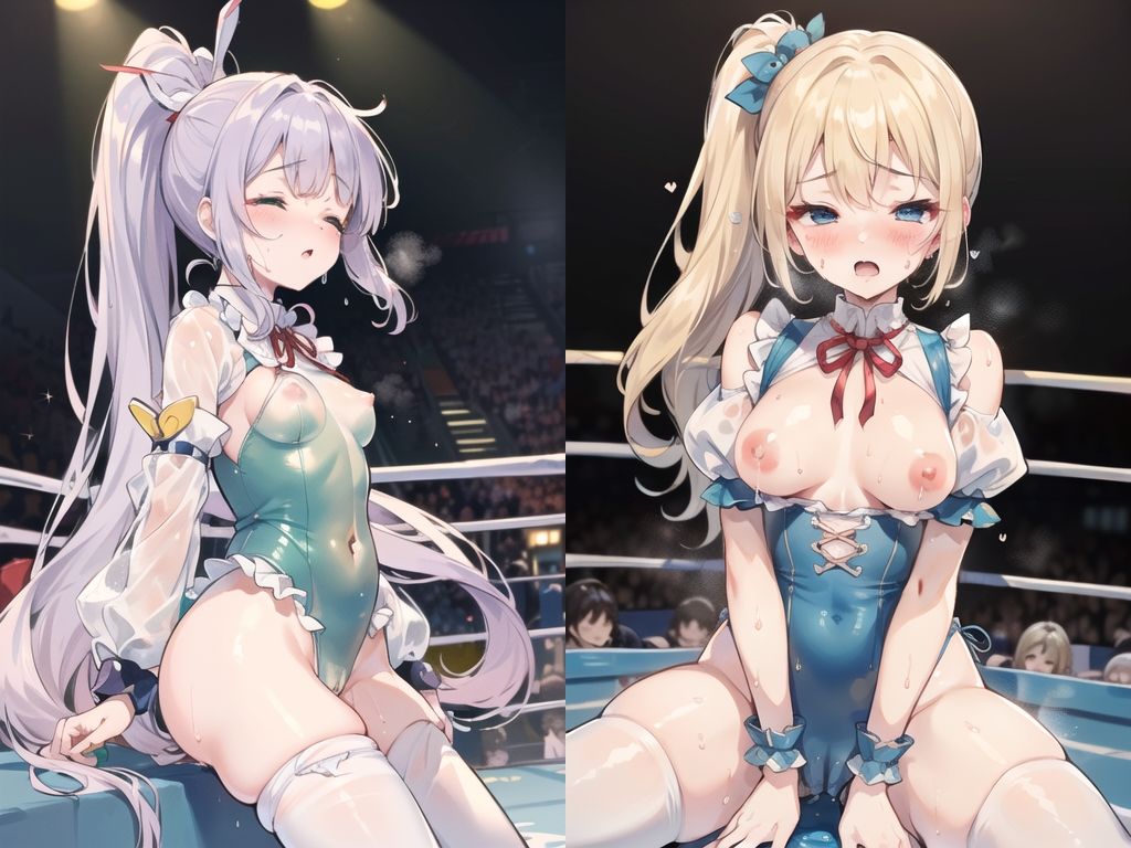 AIアイドル美少女プロレスラーCG集 Vol.13 ハードファイト・コレクション2［2/2］ サンプル4ページ目