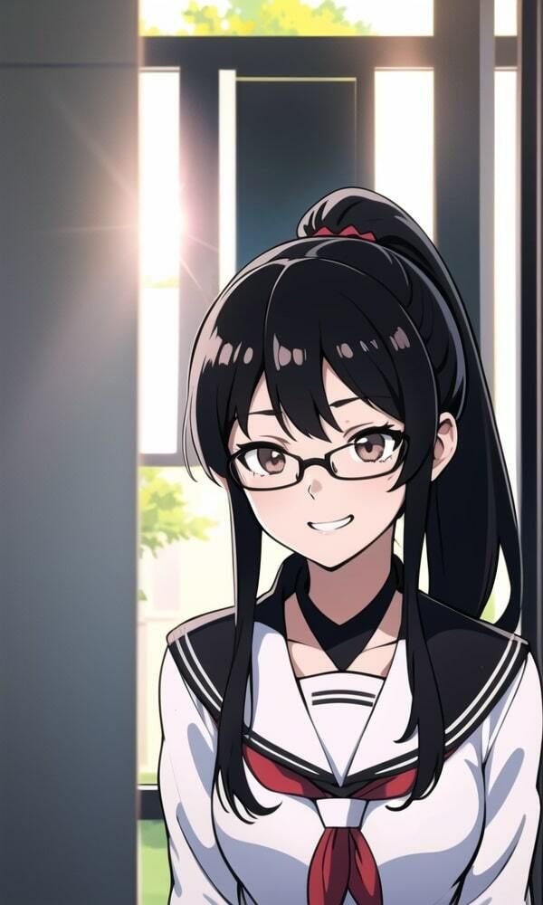 ぽにて眼鏡女子との青春の日々 サンプル1ページ目