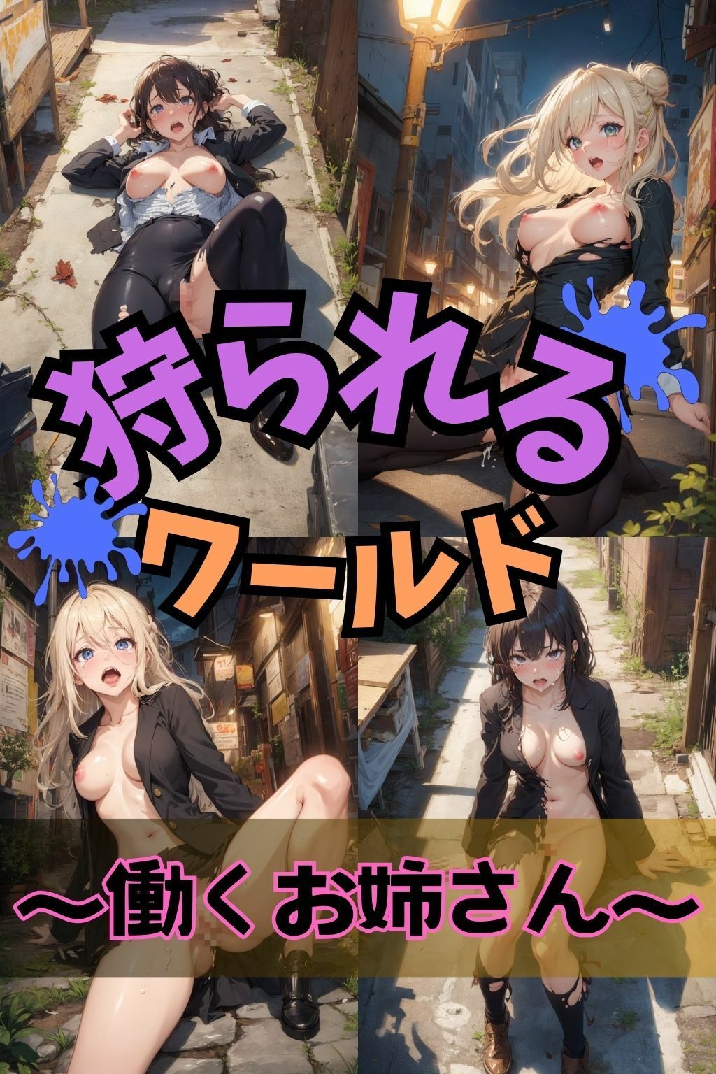 狩られるワールド サンプル4ページ目