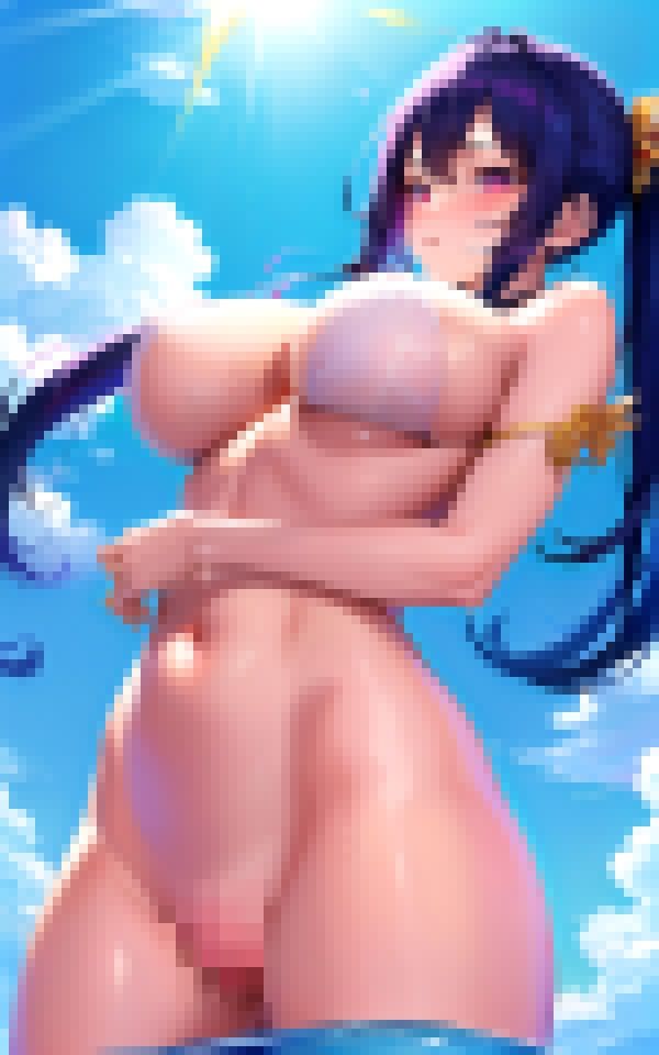 夏の海、爆乳美女に逆ナンパされました サンプル6ページ目